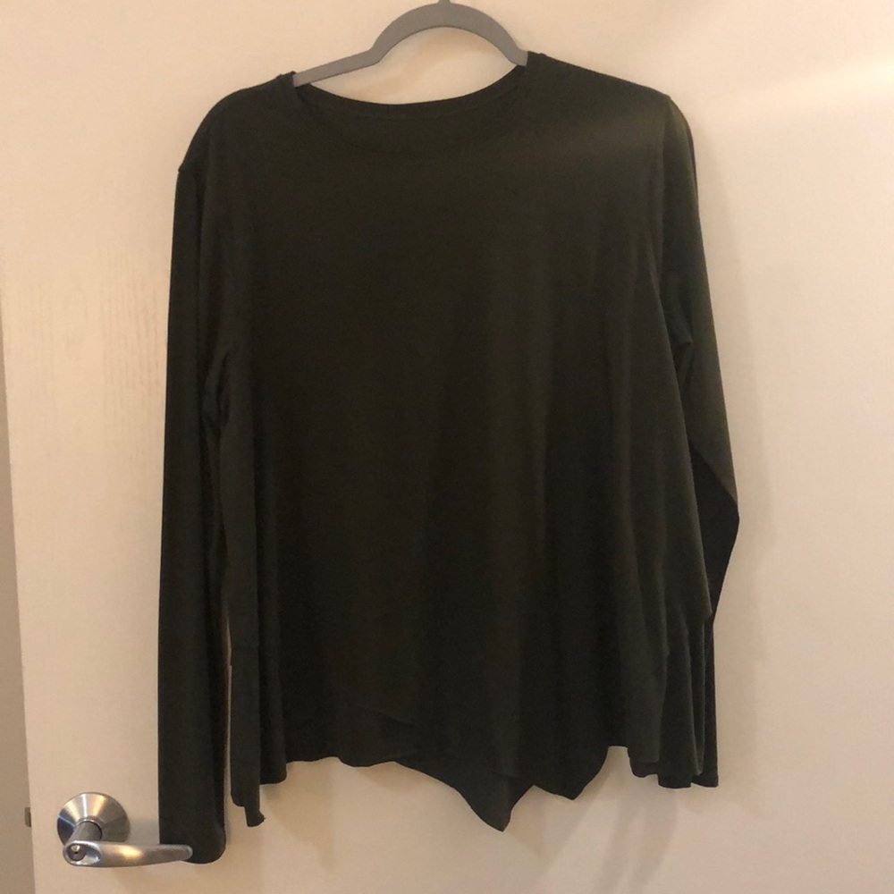 Green lululemon long sleeve